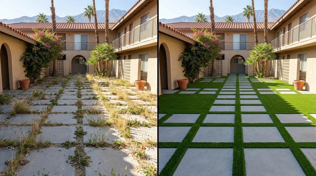 Lifted Edges, Seams and Melted Spots: Palm Desert Turf Repairs Explained