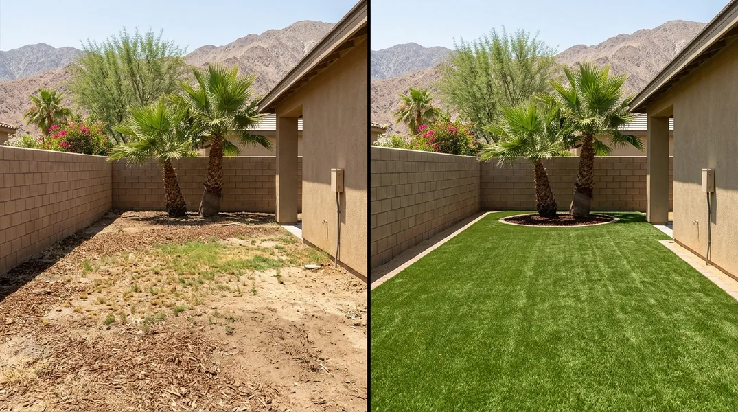 Pet Turf for Palm Desert Yards: Odor, Drainage and Desert Heat