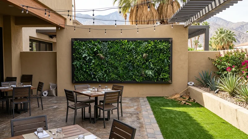 Artificial Grass Walls & Vertical Greenery Palm Desert
