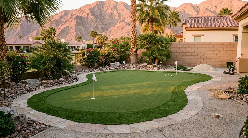 Putting Green Installation Palm Desert